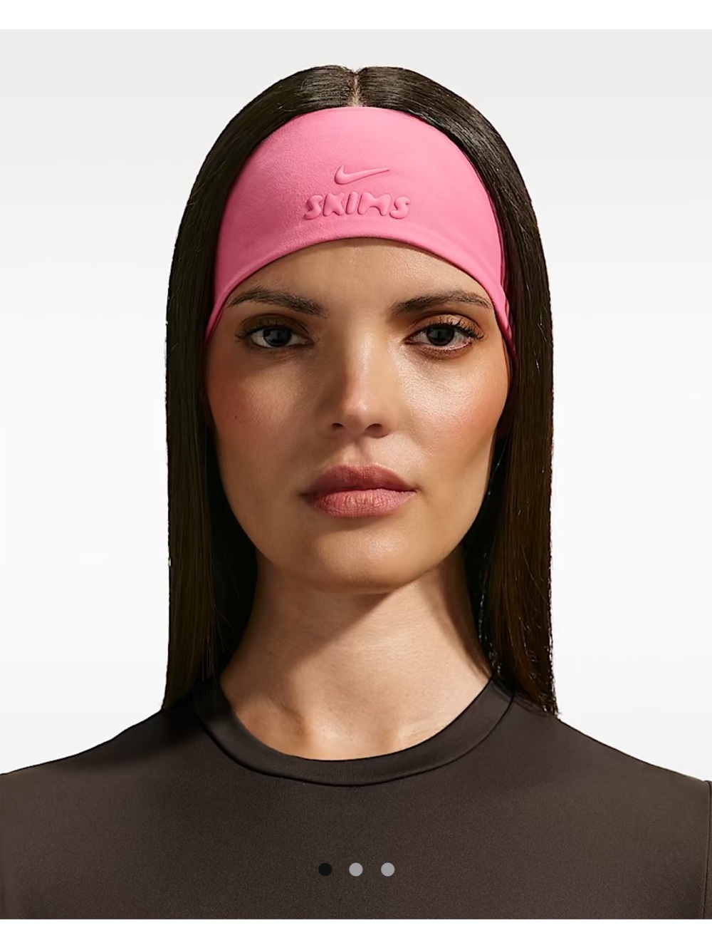 SKIMS Pink Wide Stretch Headband